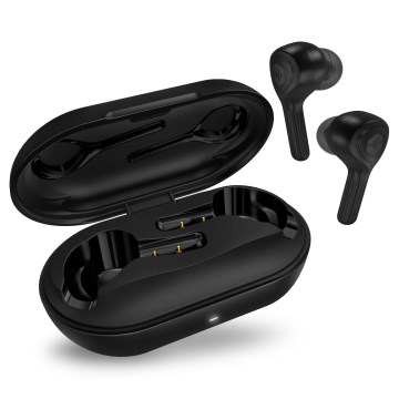 CONNECT IT HEP-5300-BK - Kabellos earphones mit Mikrofon 300 mAh schwarz