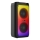 CONNECT IT HSP-3050-BK - Kabelloser LED-Lautsprecher mit Mikrofon 60W/5V 4500 mAh schwarz + Fernbedienung