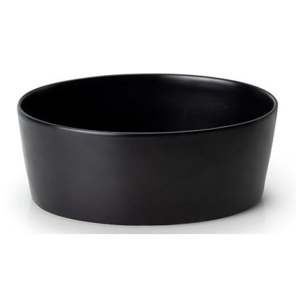 Continenta C3730 - Brotkasten mit Deckel 30x23 cm schwarz/Gummibaumholz
