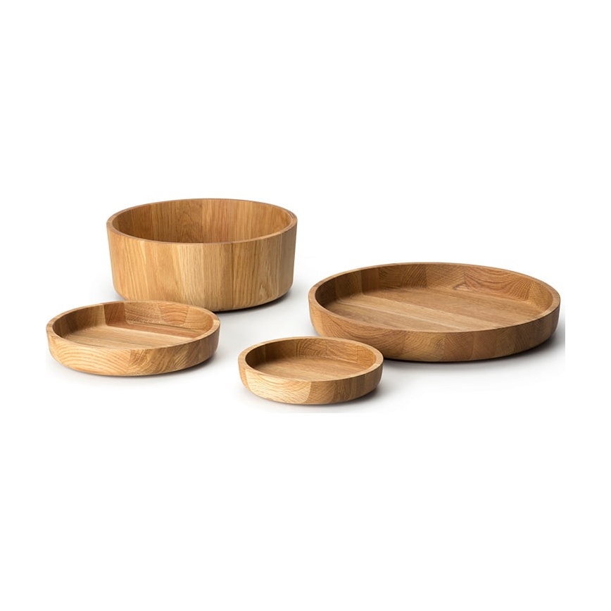 Continenta C4135 – Holzschale 38x5,4 cm Eiche