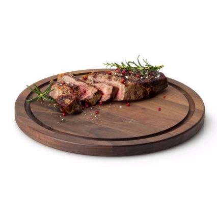 Continenta C4205 - Brett zum Servieren von Steaks d. 28 cm Walnuss