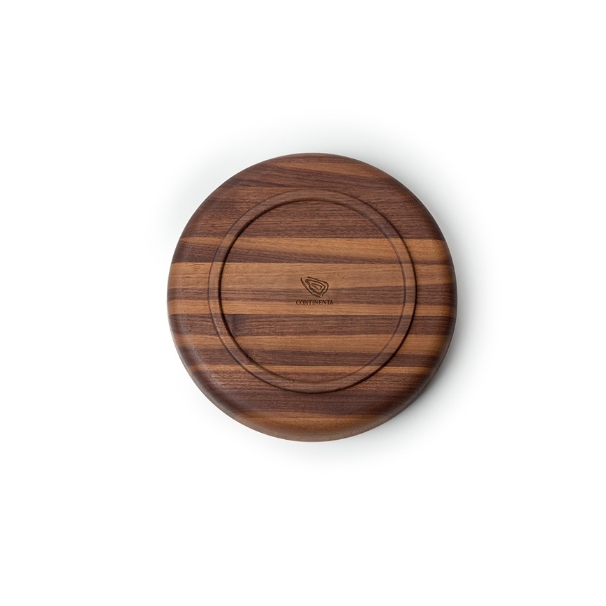 Continenta C4234 – Holzschale 25x4,8 cm Walnussholz