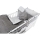 COSING - 10-teiliges Set für Neugeborene Sleeplease Grau/Weiß