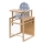 COSING - Kinderhochstuhl 2-in-1 Viktoria Buche/Grau