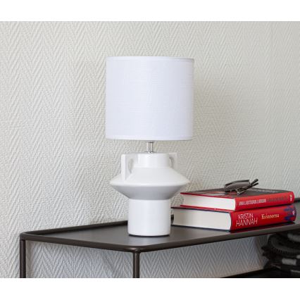 Cottex - Tischlampe MATEO 1xE14/8W/230V weiß