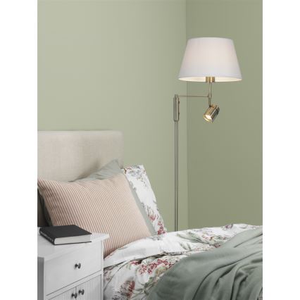 Cottex - Stehlampe LIBRA 1xE27/60W/230V + GU10/40W