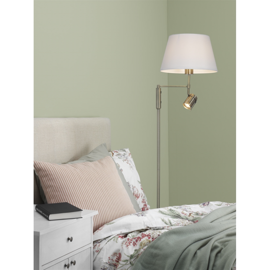 Cottex - Stehlampe LIBRA 1xE27/60W/230V + GU10/40W