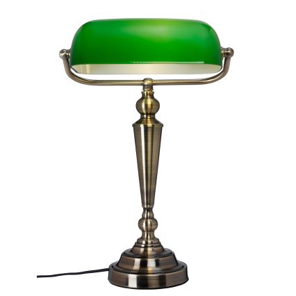 Cottex - Tischlampe THE BANKER 1xE27/60W/230V