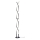 Cottex - LED-Stehleuchte VINDLA LED/22W/230V schwarz