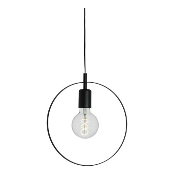 Cottex - Pendelleuchte SPARTAN RINGO an Stahlseil 1xE27/60W/230V