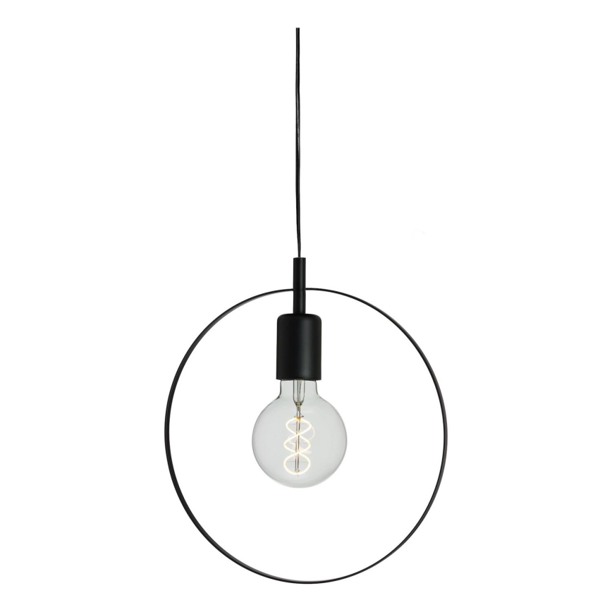 Cottex - Pendelleuchte SPARTAN RINGO an Stahlseil 1xE27/60W/230V