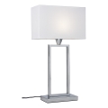 Cottex - Tischlampe KENSINGTON 1xE14/40W/230V silber