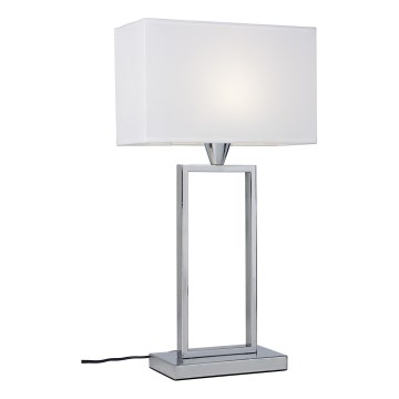 Cottex - Tischlampe KENSINGTON 1xE14/40W/230V silber