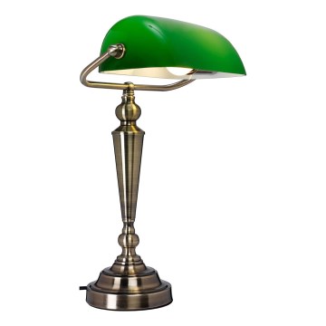Cottex - Tischlampe THE BANKER 1xE27/60W/230V