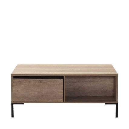 Couchtisch 42x103 cm braun