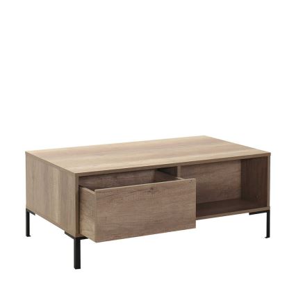 Couchtisch 42x103 cm braun