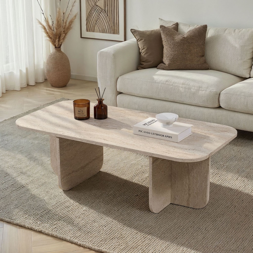 Couchtisch AKIRA 120x60 cm Travertin