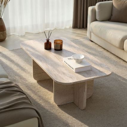 Couchtisch AKIRA 120x60 cm Travertin