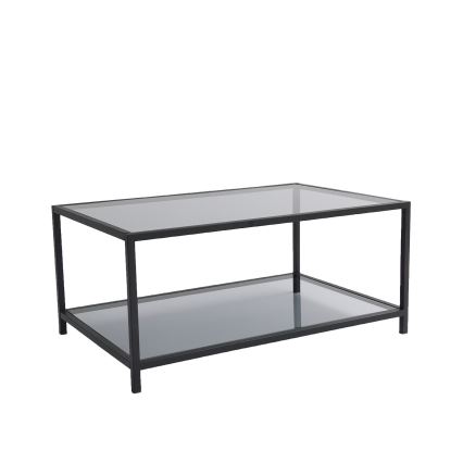 Couchtisch ASTROSEHPA 40x90 cm schwarz