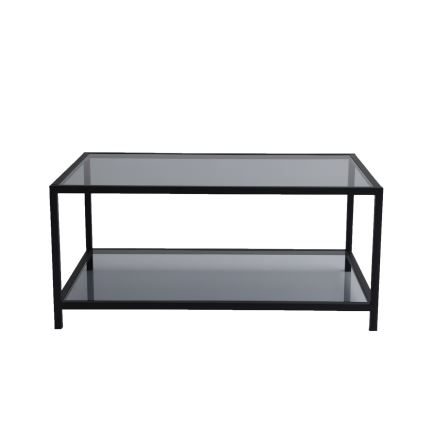 Couchtisch ASTROSEHPA 40x90 cm schwarz