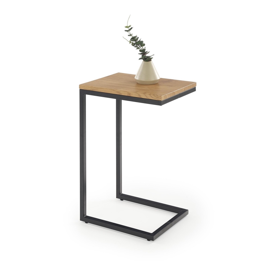 Couchtisch AURIA Eiche/Schwarz