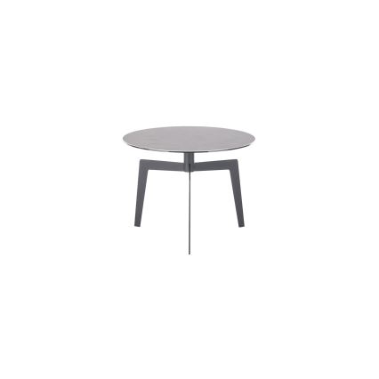 Couchtisch BALANCE Ø 60 cm, Grau/Anthrazit