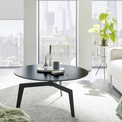 Couchtisch BALANCE Ø 80 cm grau/anthrazit