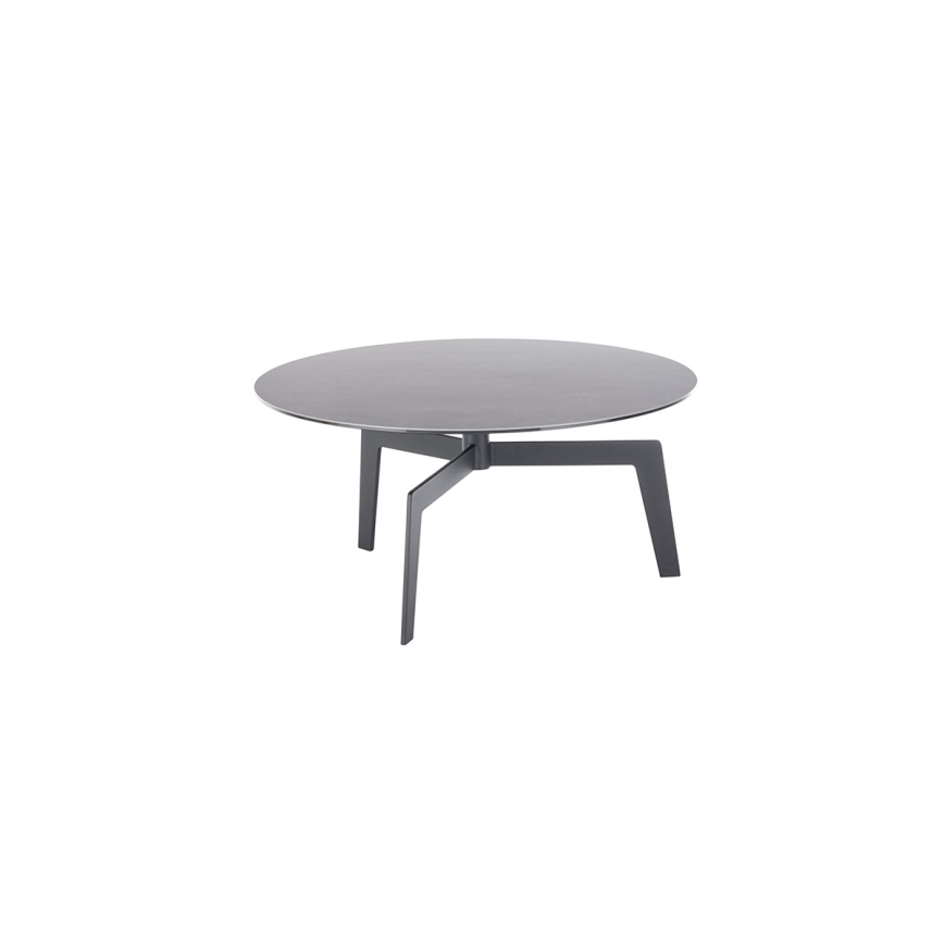 Couchtisch BALANCE Ø 80 cm grau/anthrazit