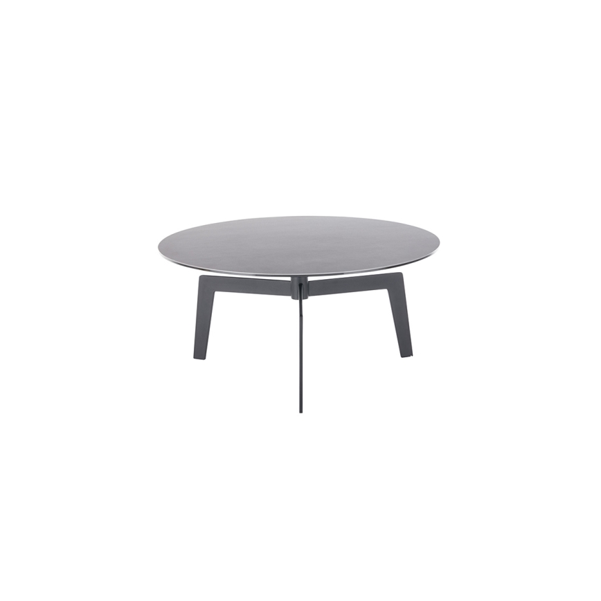 Couchtisch BALANCE Ø 80 cm grau/anthrazit