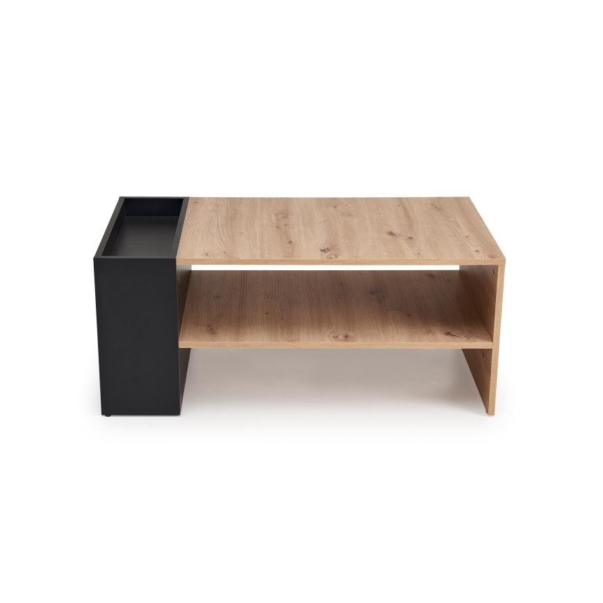 Couchtisch BELA 100x42 cm Eiche Artisan/Anthrazit