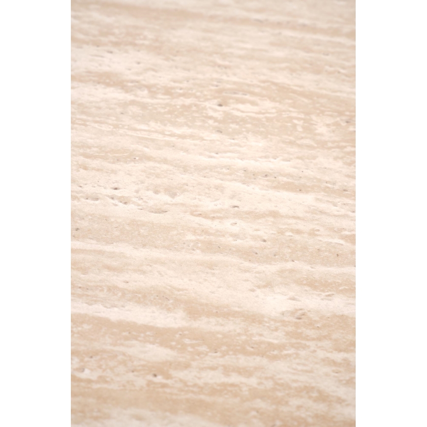 Couchtisch CALDO Ø 50 cm, braun/beige