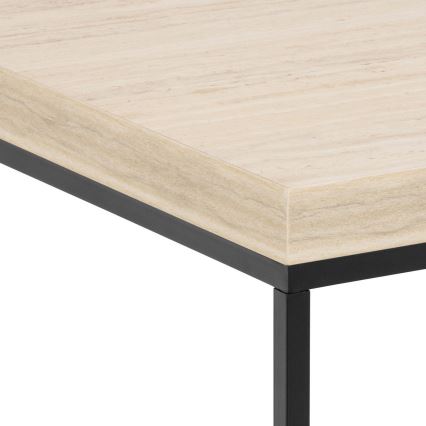 Couchtisch CAMILO 40x40 cm Travertin