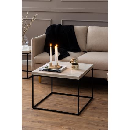 Couchtisch CAMILO 60x60 cm Travertin