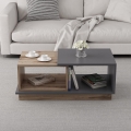 Couchtisch CONSEPT 36x90 cm braun/grau