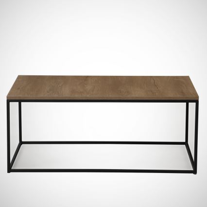 Couchtisch COSCO 43x95 cm braun/schwarz