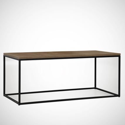 Couchtisch COSCO 43x95 cm braun/schwarz