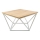 Couchtisch CURVED 60x60 cm weiß/beige
