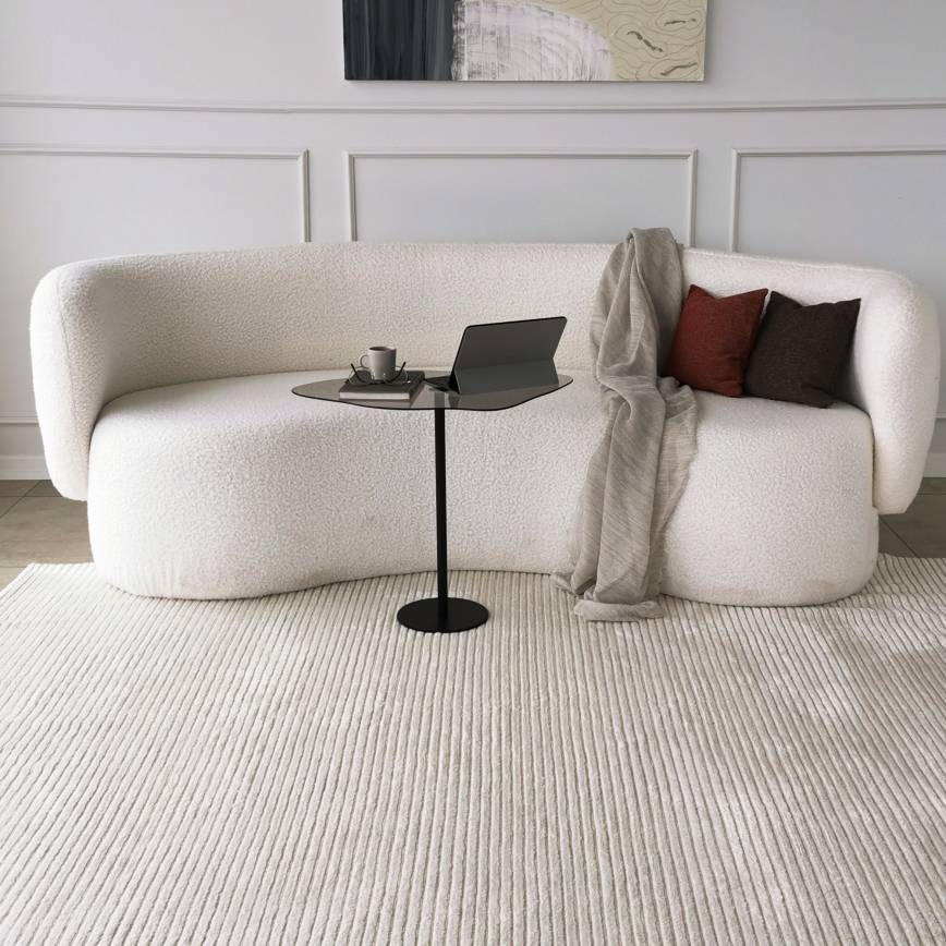 Couchtisch DIOR 50x60 cm schwarz