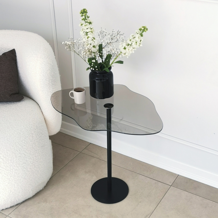 Couchtisch DIOR 50x60 cm schwarz