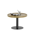 Couchtisch FOCUS Ø 60 cm Eiche/Schwarz