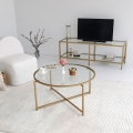 Couchtisch GOLD SUN 40x83 cm gold