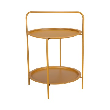 Couchtisch HAGE 50 x 66 cm braun
