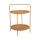 Couchtisch HAGE 50 x 66 cm braun