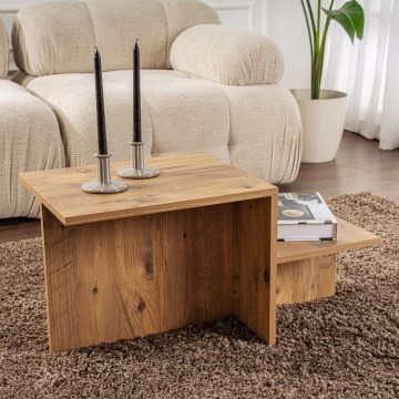 Couchtisch HARMONY 40x80 cm Kiefer atlantisch