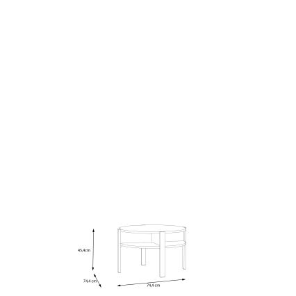 Couchtisch INAR, braun