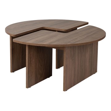 Couchtisch LUVIA in Nussbaum