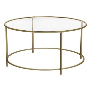 Couchtisch LYRA in Gold