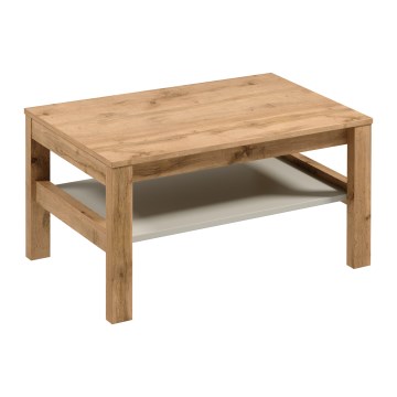 Couchtisch MENTA 90x45 cm Wotan-Eiche/Grau