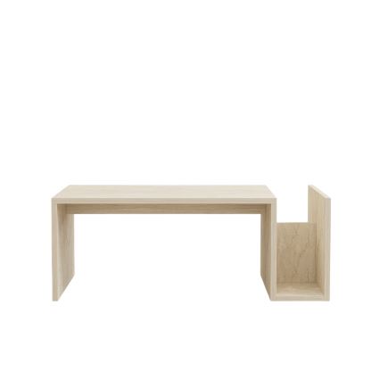 Couchtisch MONEL, Marmordekor, Beige