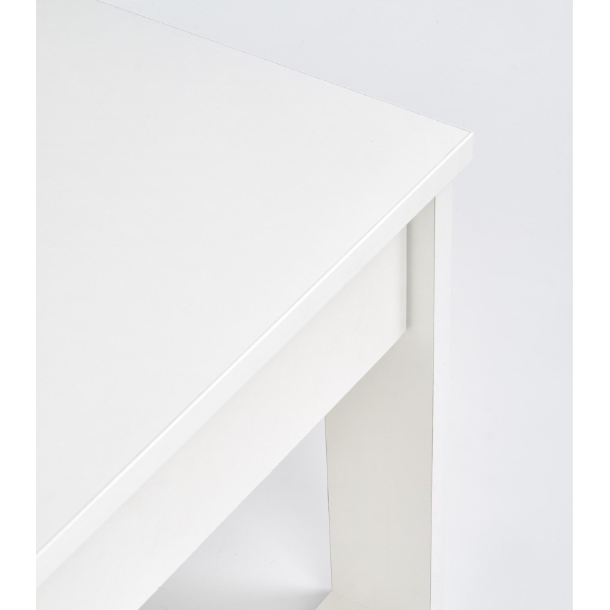 Couchtisch mit Schubladen NEA 52x110 cm weiß